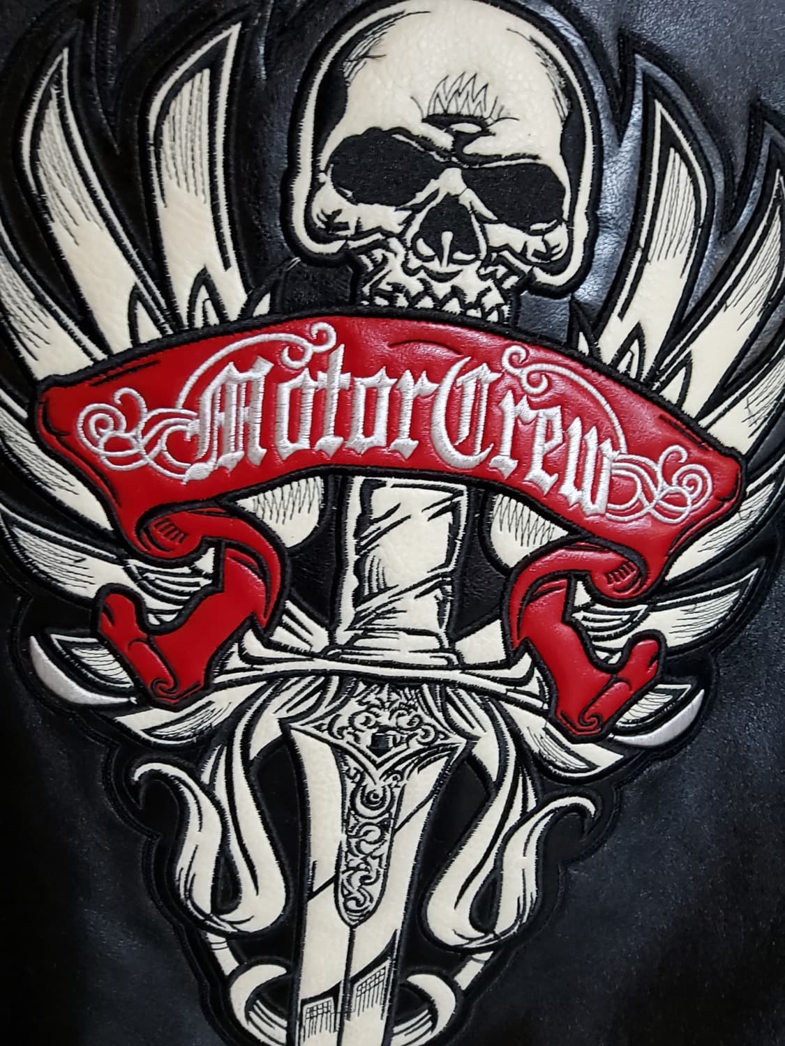 크로커다일+할리데이비슨 양가죽 바이커자켓 100 상품이미지4