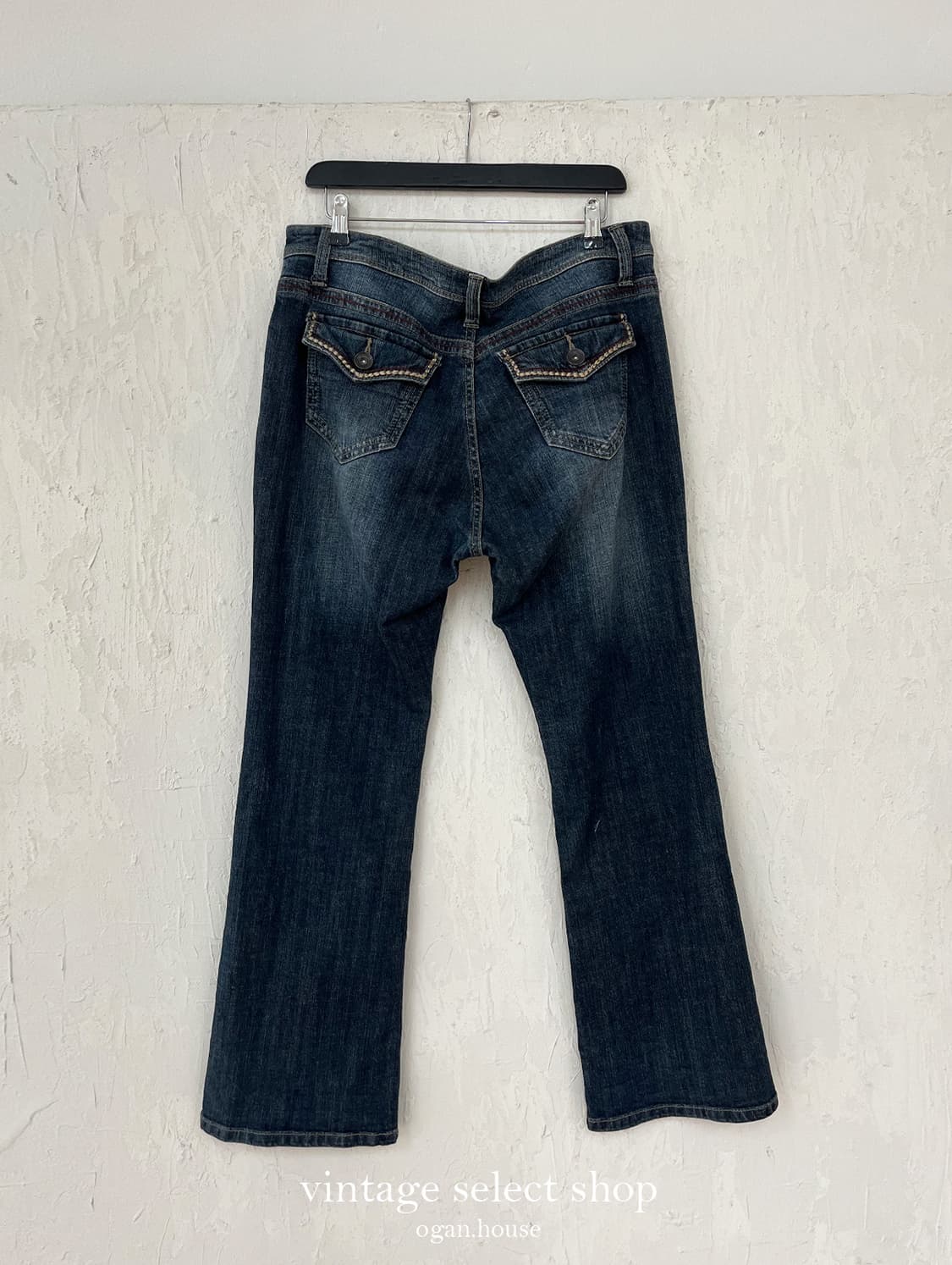 vintage washed straight denim pants 상품이미지2
