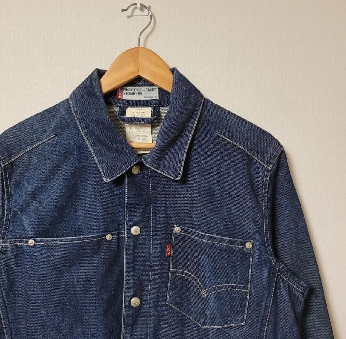 (M) LEVI'S 리바이스 엔지니어드진 데님 청자켓  상품이미지2