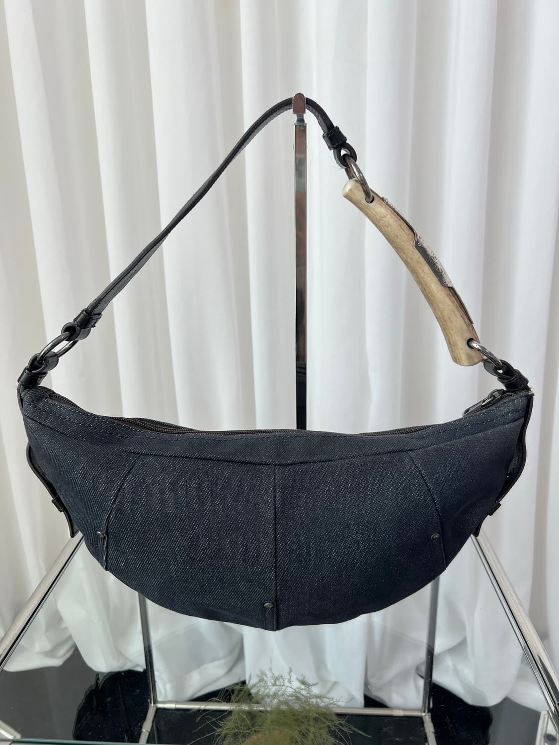 생로랑 SS02 몸바사 데님 혼 백 상품이미지6