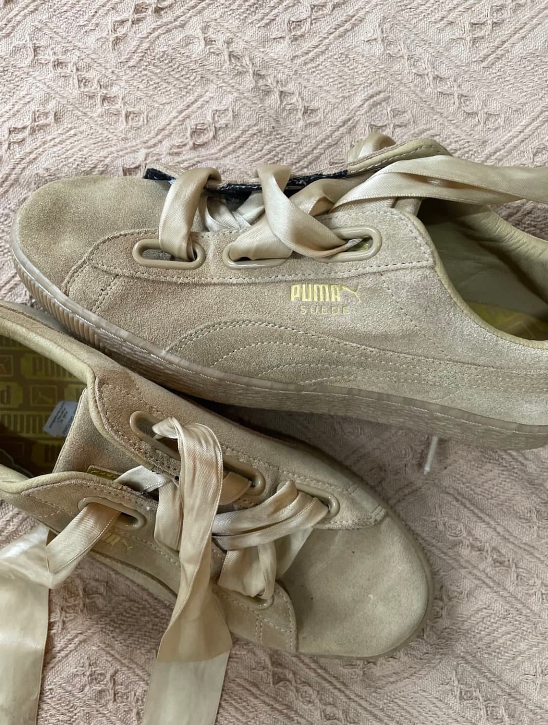 퓨마 빈티지 스웨이드 스니커즈 상품이미지1