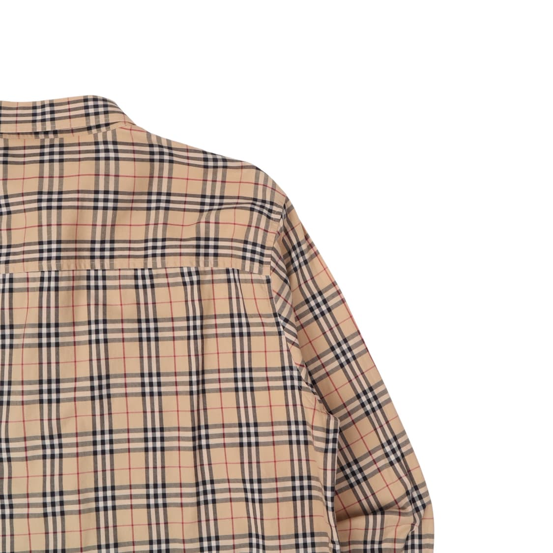 버버리 베이지 노바체크 셔츠 상품이미지6