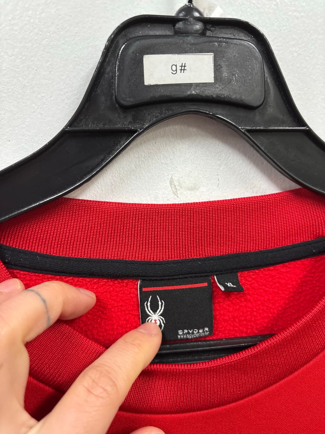 스파이더 레이싱 맨투맨 상품이미지4