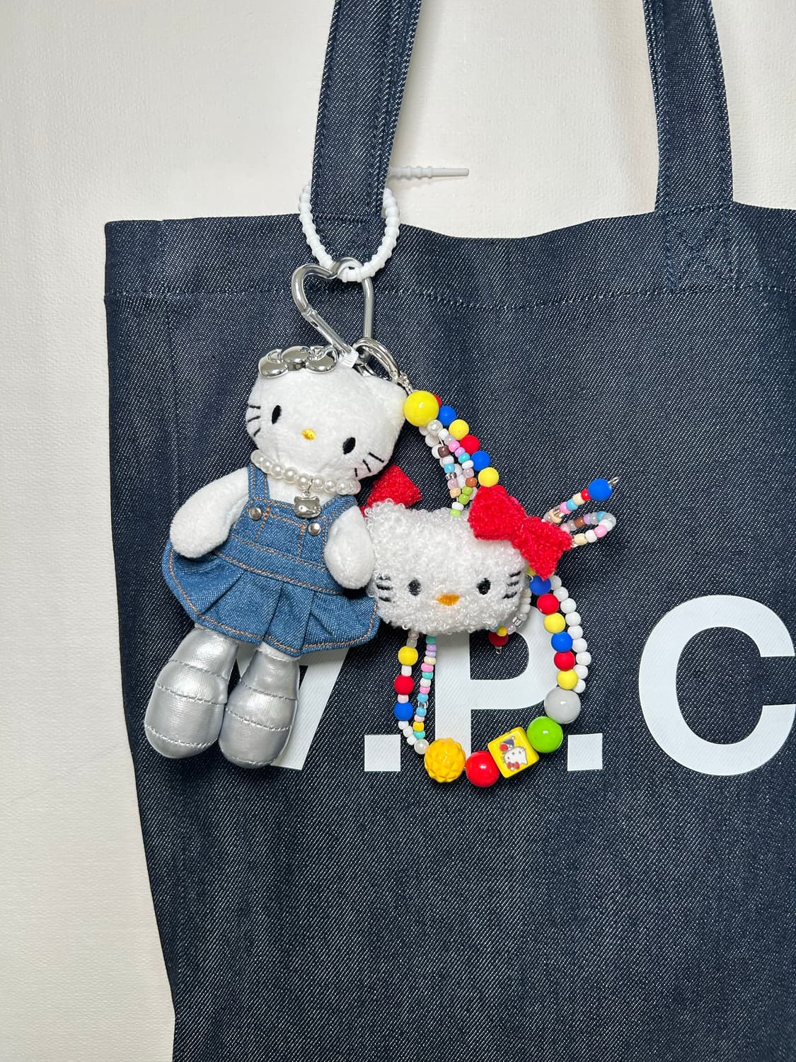  (24)롱다리키티 커스텀키링-데님원피스👗 상품이미지7