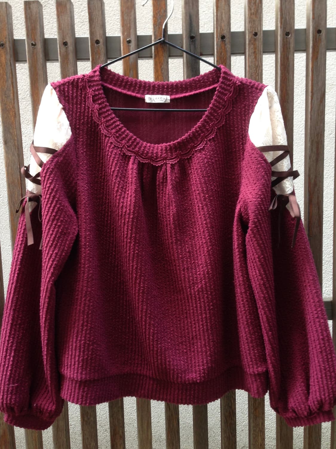 axes femme  Burgundy T 상품이미지1