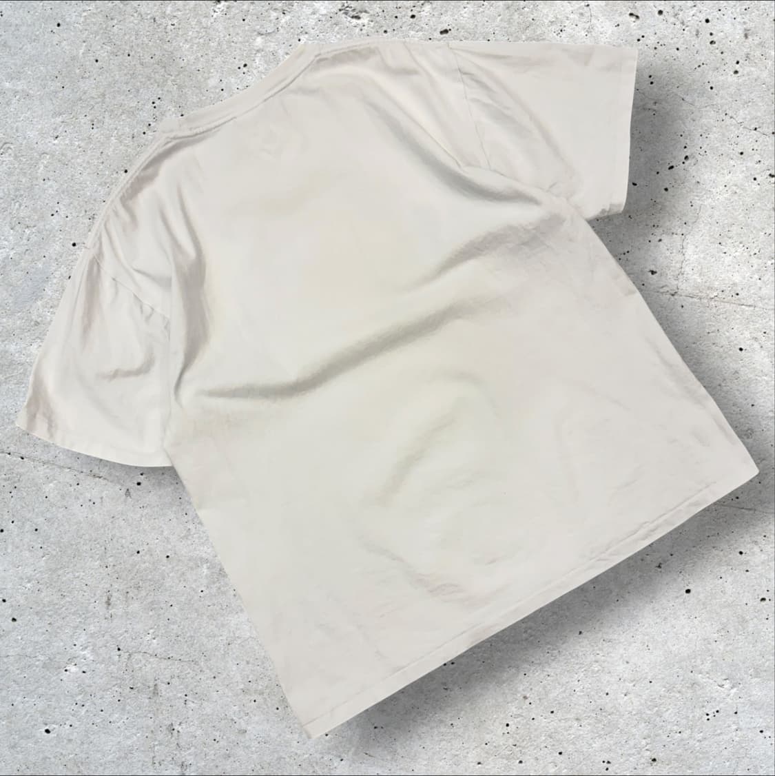 [XL] 베이프 컬리지 반팔 티셔츠 화이트 D447 상품이미지2