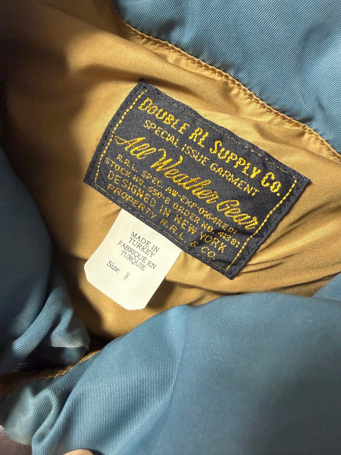 rrl 더블알엘 패딩 배스트 조끼 자켓 M 상품이미지2