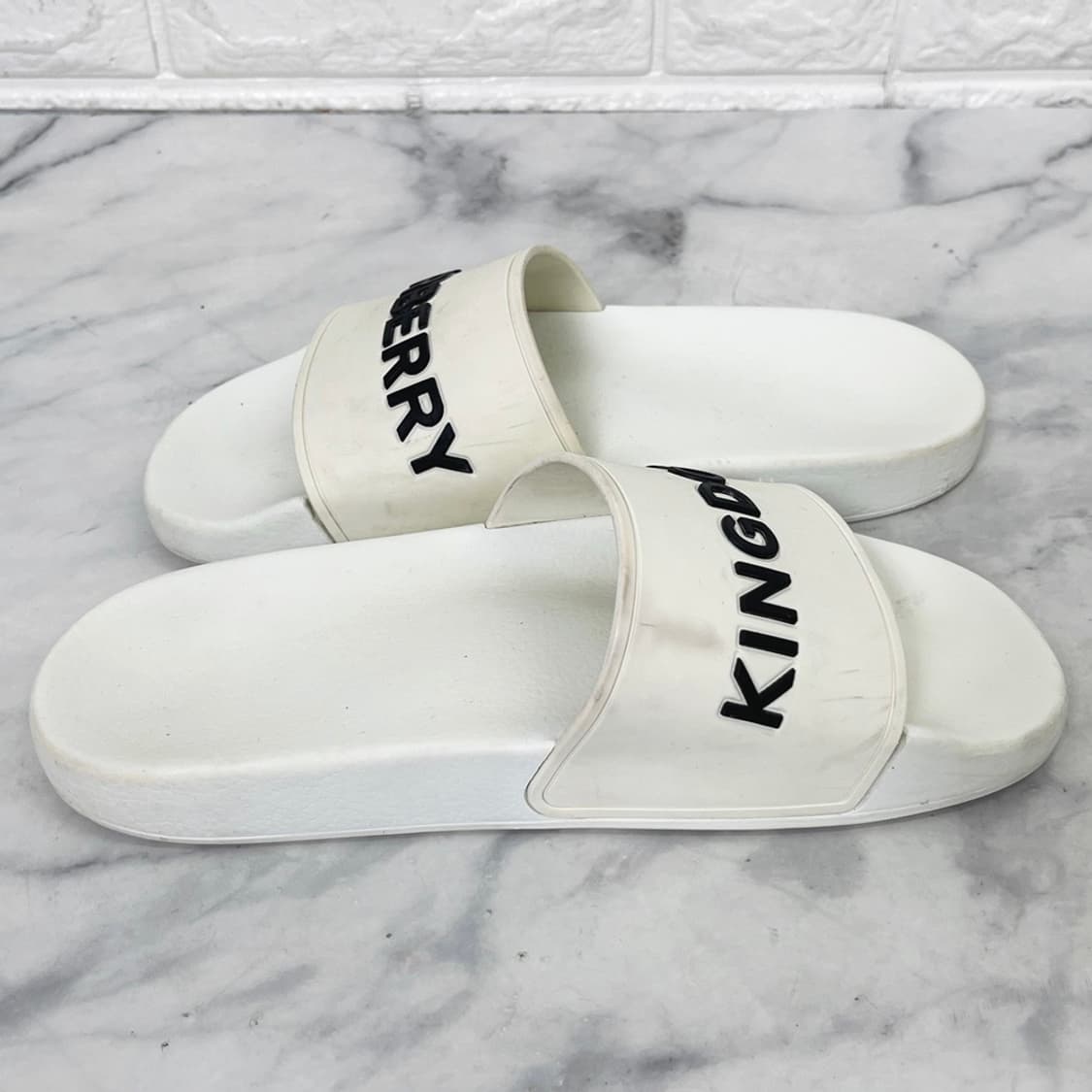 Burberry Kingdom Logo Slide Sandals 37 상품이미지4
