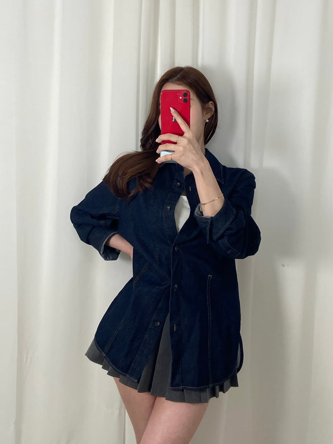 새상품 코스 데님 자켓 상품이미지2