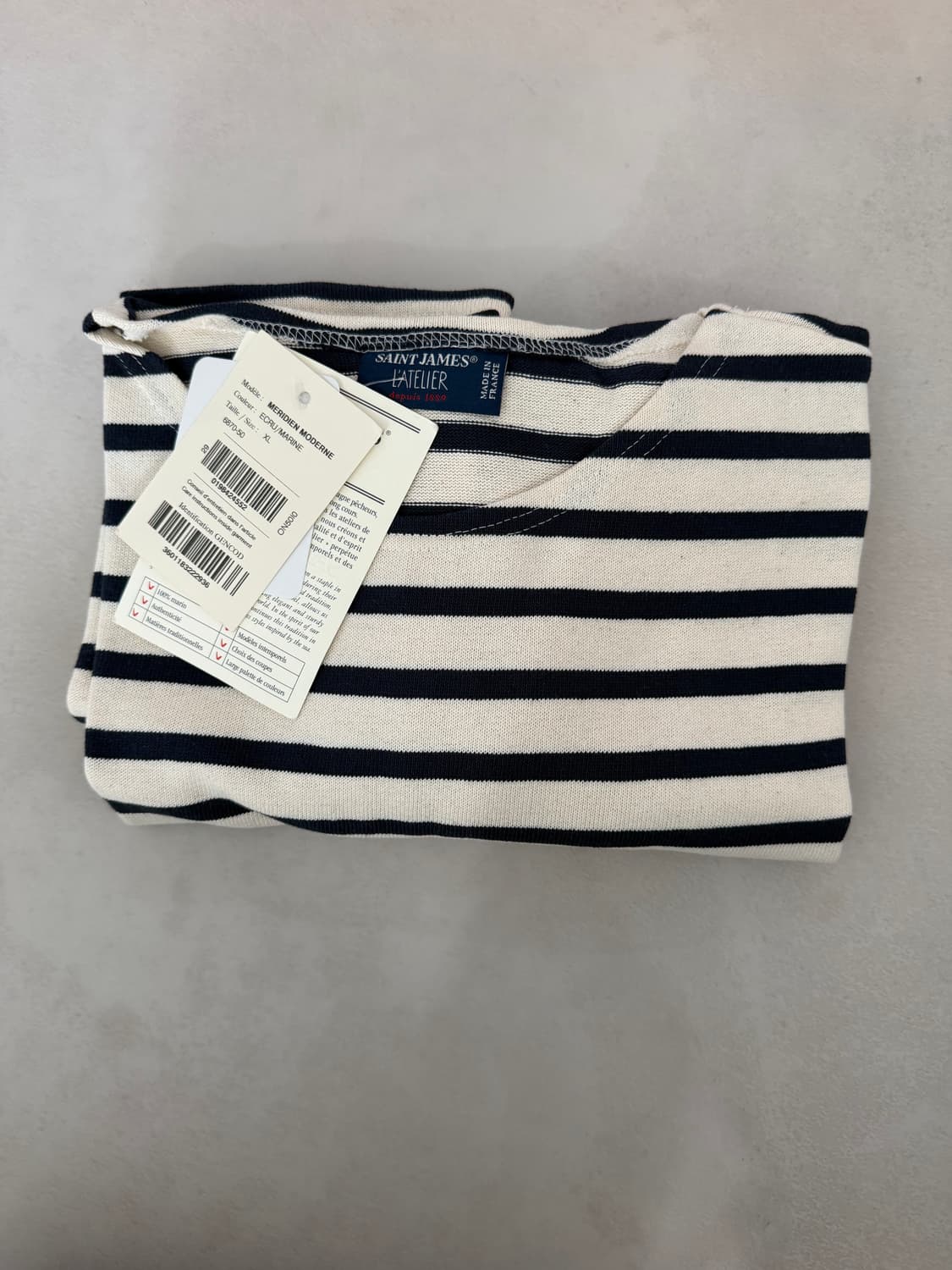 세인트제임스 긴팔 티셔츠 XL 새상품  상품이미지4