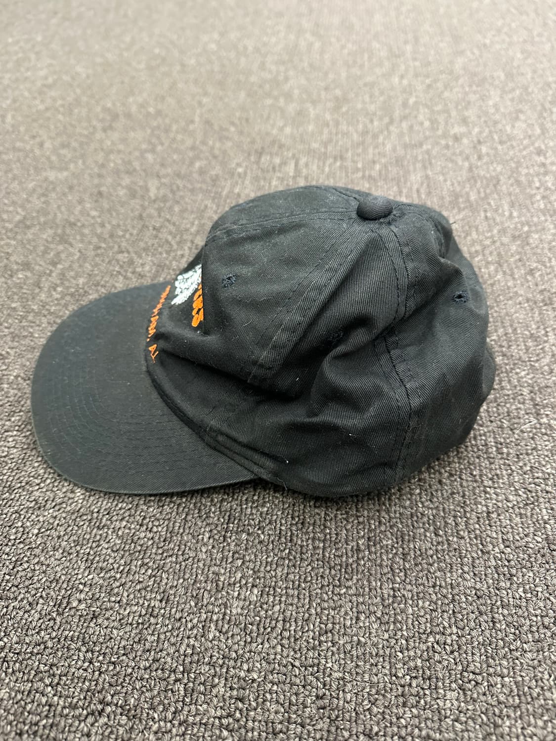 빈티지 후터스 자수 로고 블랙 볼캡 상품이미지3
