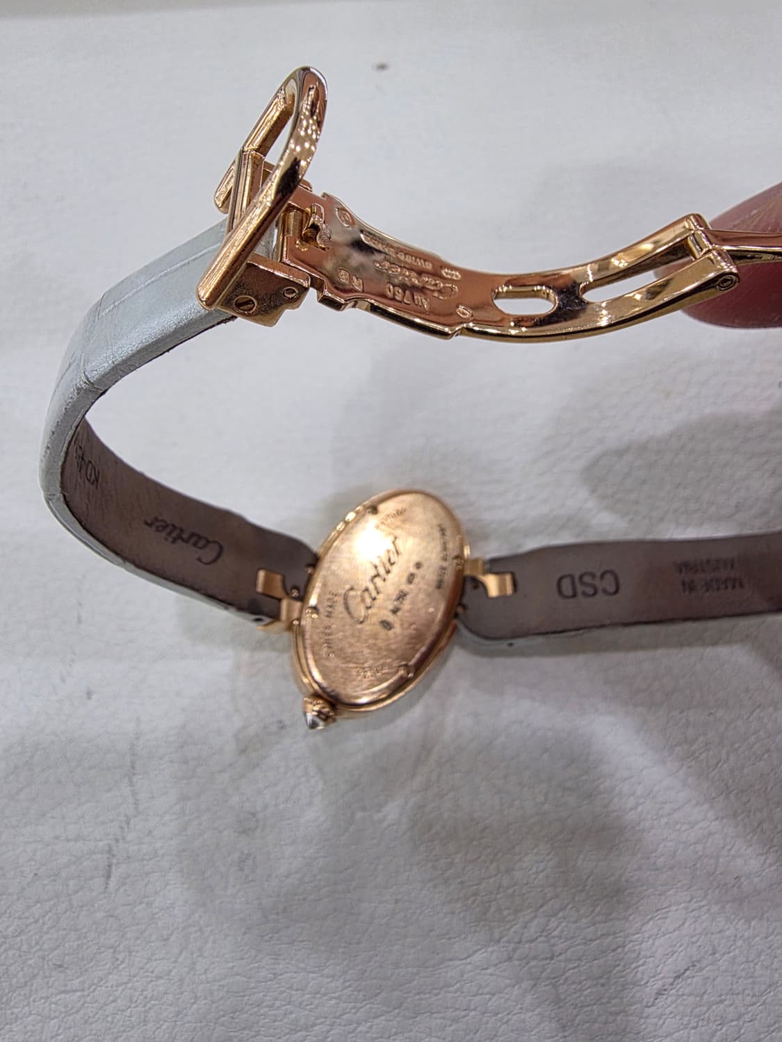 까르띠에 델리스 금통 다이아 시계 정품 상품이미지5