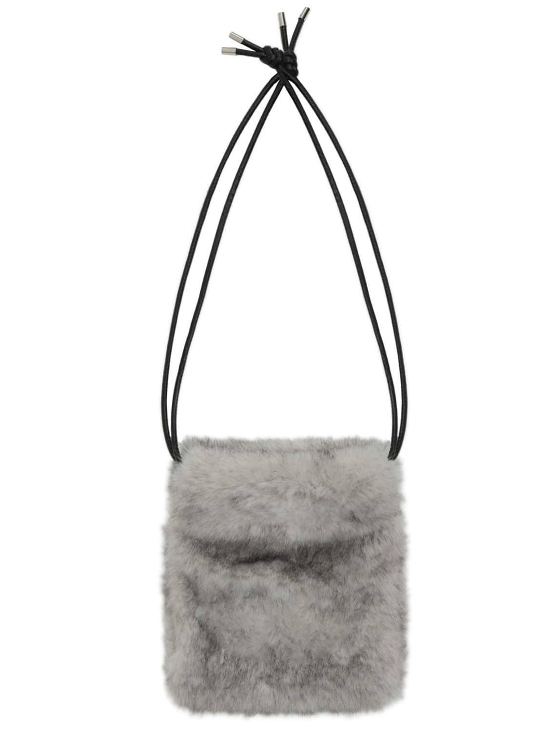 트리밍버드 볼륨 퍼 스트링 미니백 크로스백  상품이미지2