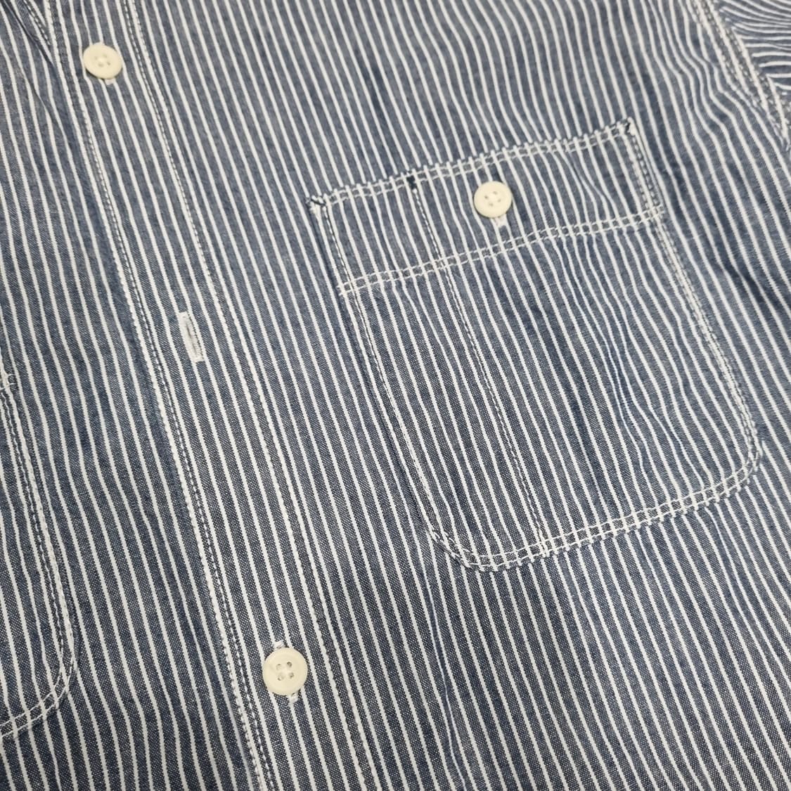 유니클로 히코리 워크 셔츠 L사이즈 상품이미지2