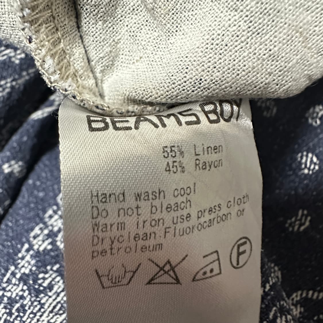 BEAMS BOY linen skirt 상품이미지4