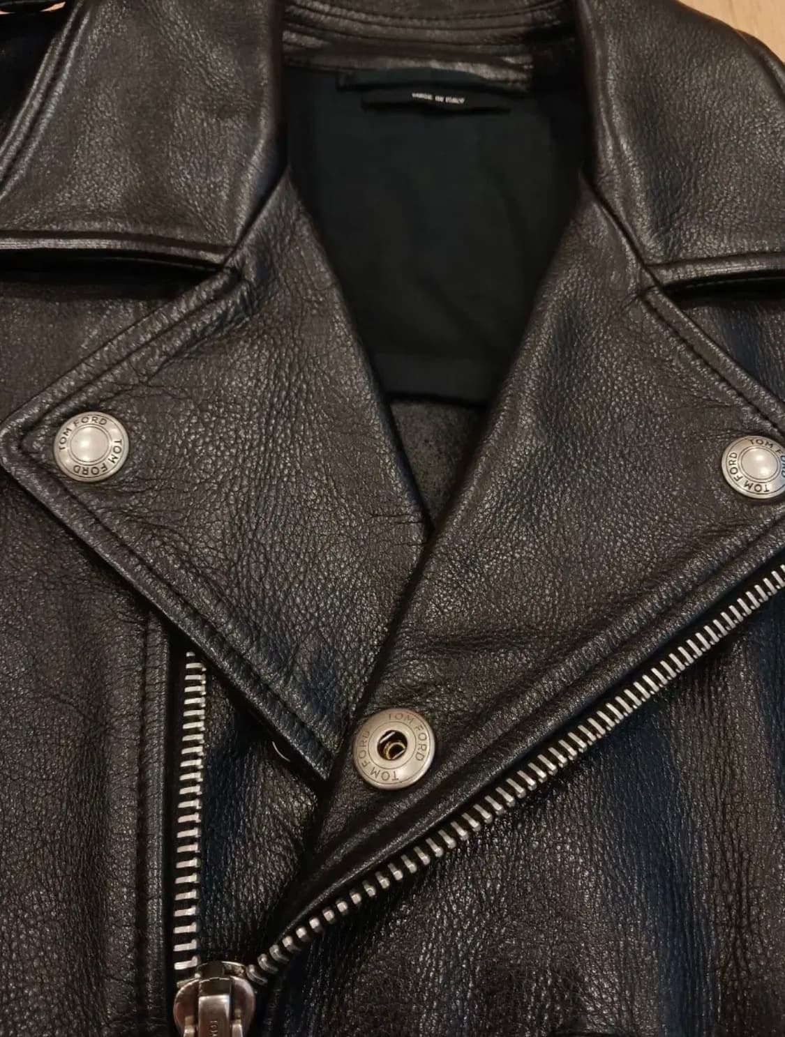 TOM FORD RIDERS COW HIDE LEATHER JACKET 상품이미지6