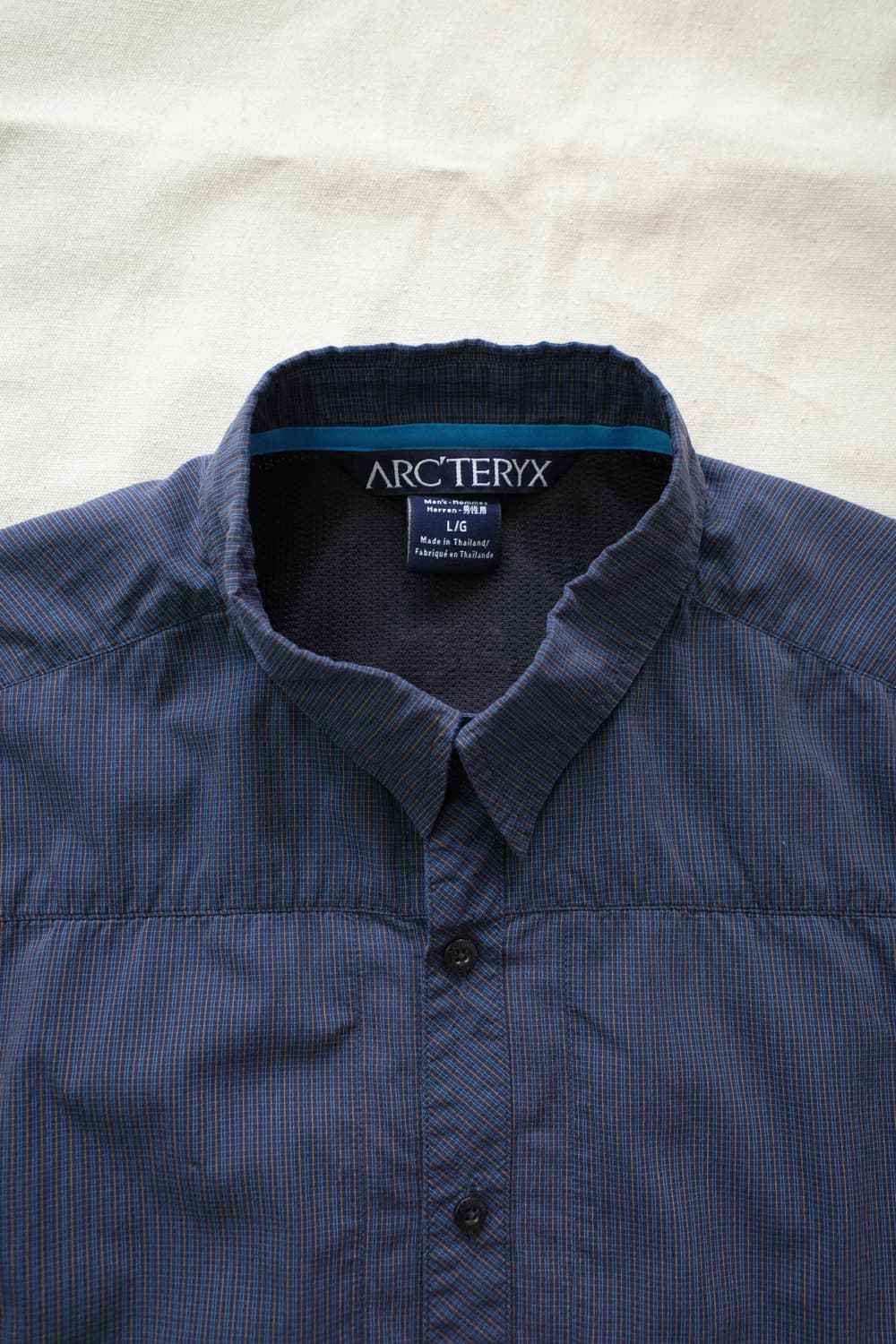 아크테릭스 아웃도어 체크 셔츠 상품이미지4