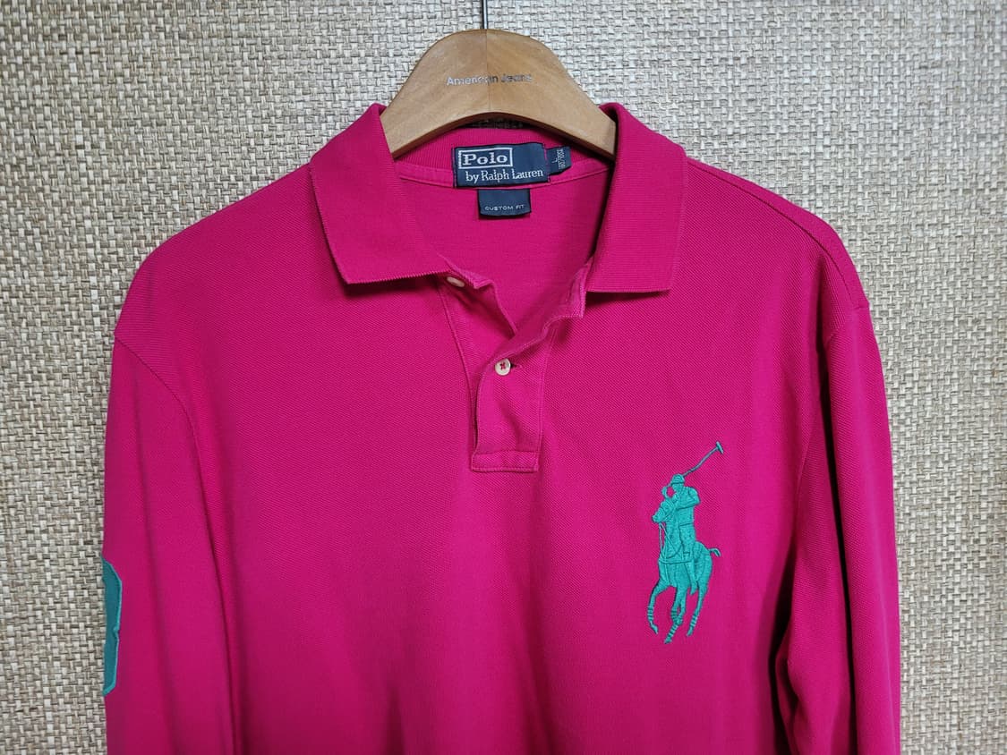 L 105사이즈 폴로 랄프로렌 빈티지 카라티 아메카지  상품이미지2