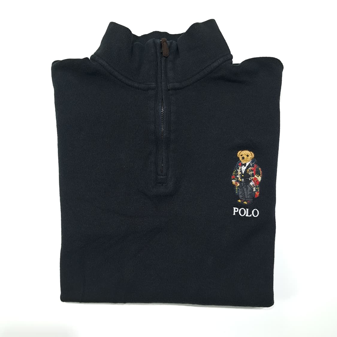 CL043 S 폴로 랄프로렌 턱시도 베어 에스테이트 립 하프집업- QR 상품이미지9