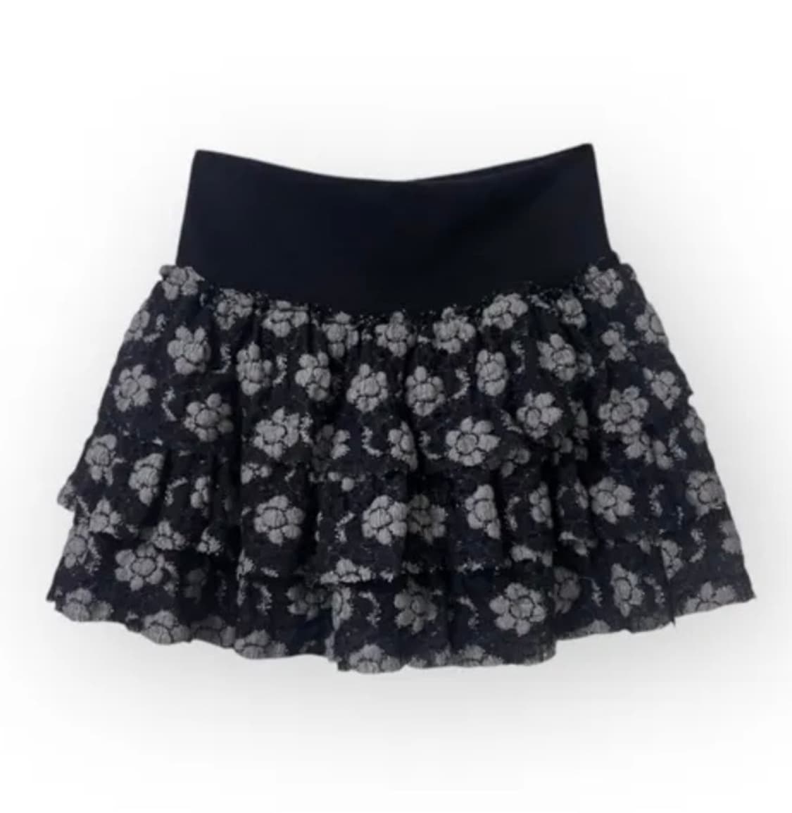 레이스 플라워 스커트 상품이미지1