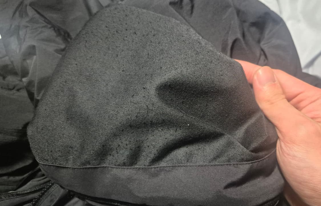 [5]브라운야드 23fw 라이트 후디드 자켓 블랙 상품이미지4