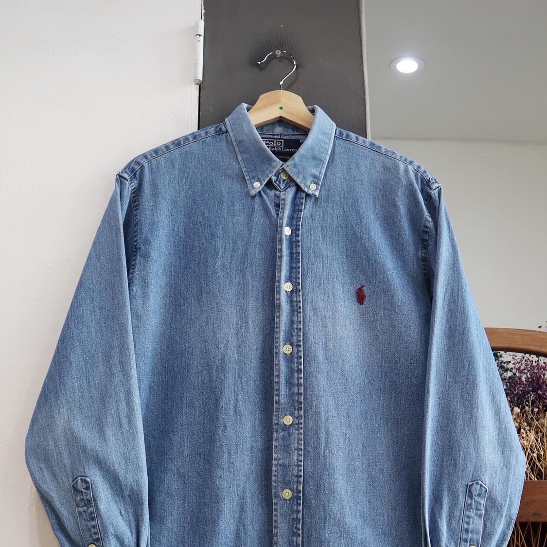 폴로 데님 셔츠 상품이미지2