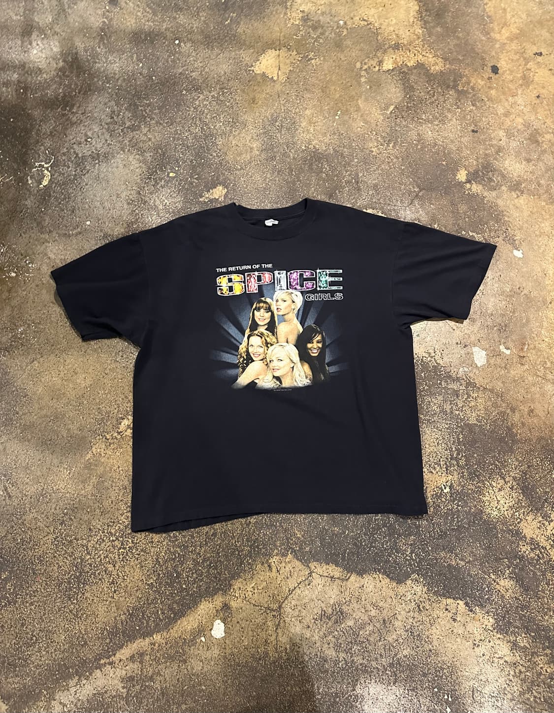 빈티지 00s Spice girls 투어 티셔츠 상품이미지1
