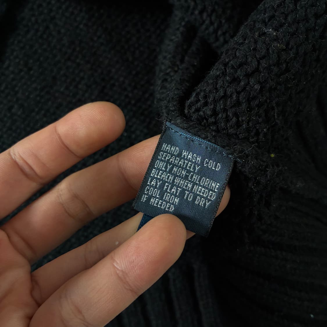 Polo 폴로 랄프로렌 블랙 쿼터집업 니트 상품이미지6