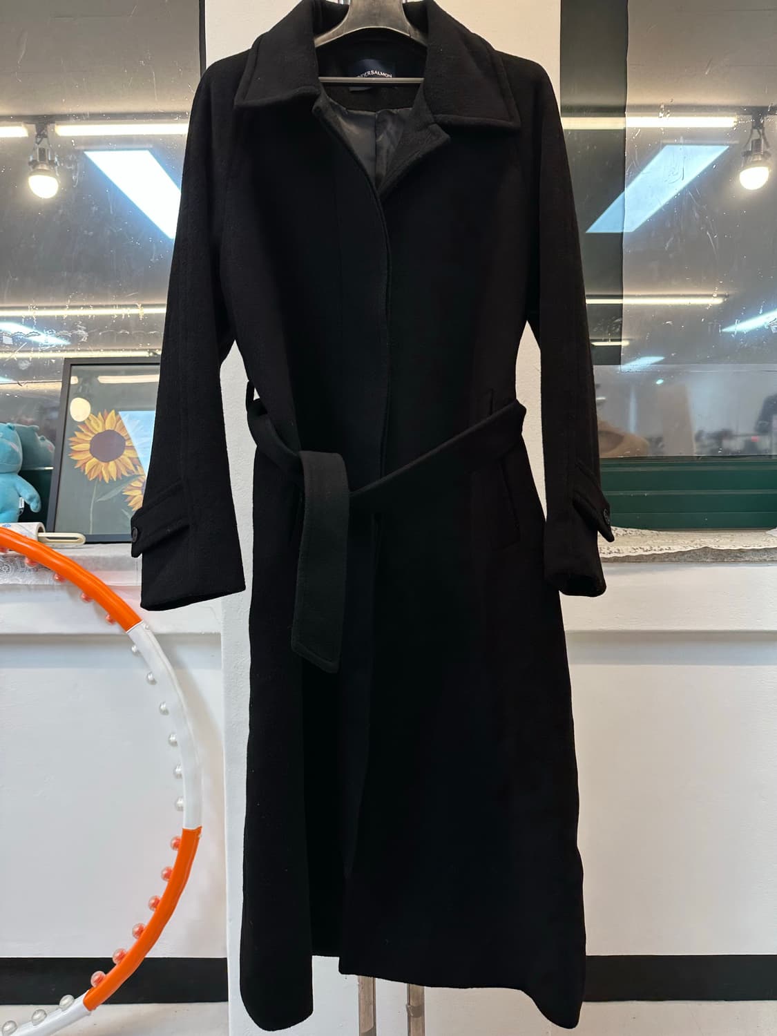 킨더살몬 울 캐시미어 롱코트 상품이미지1