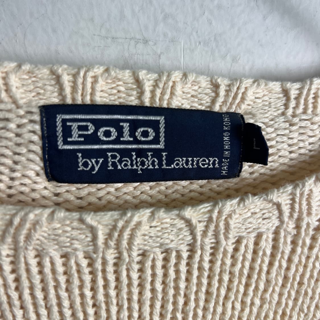 폴로 랄프로렌 코튼 니트 스웨터 L 상품이미지3