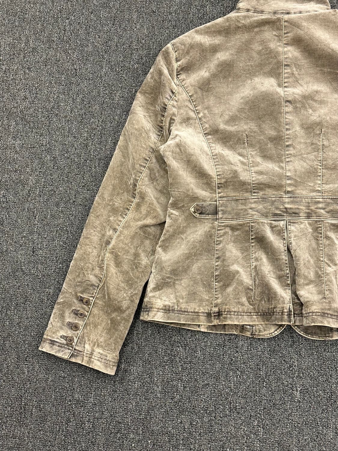 1)Japanese vintage 여성 스웨이드 버튼업 자켓 상품이미지7