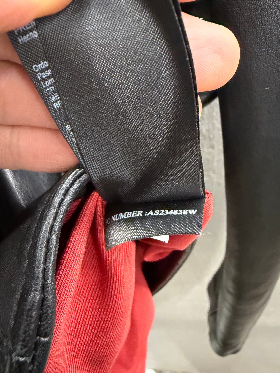 올세인츠 WILLIE BIKER 램스킨 레더자켓 S 상품이미지7