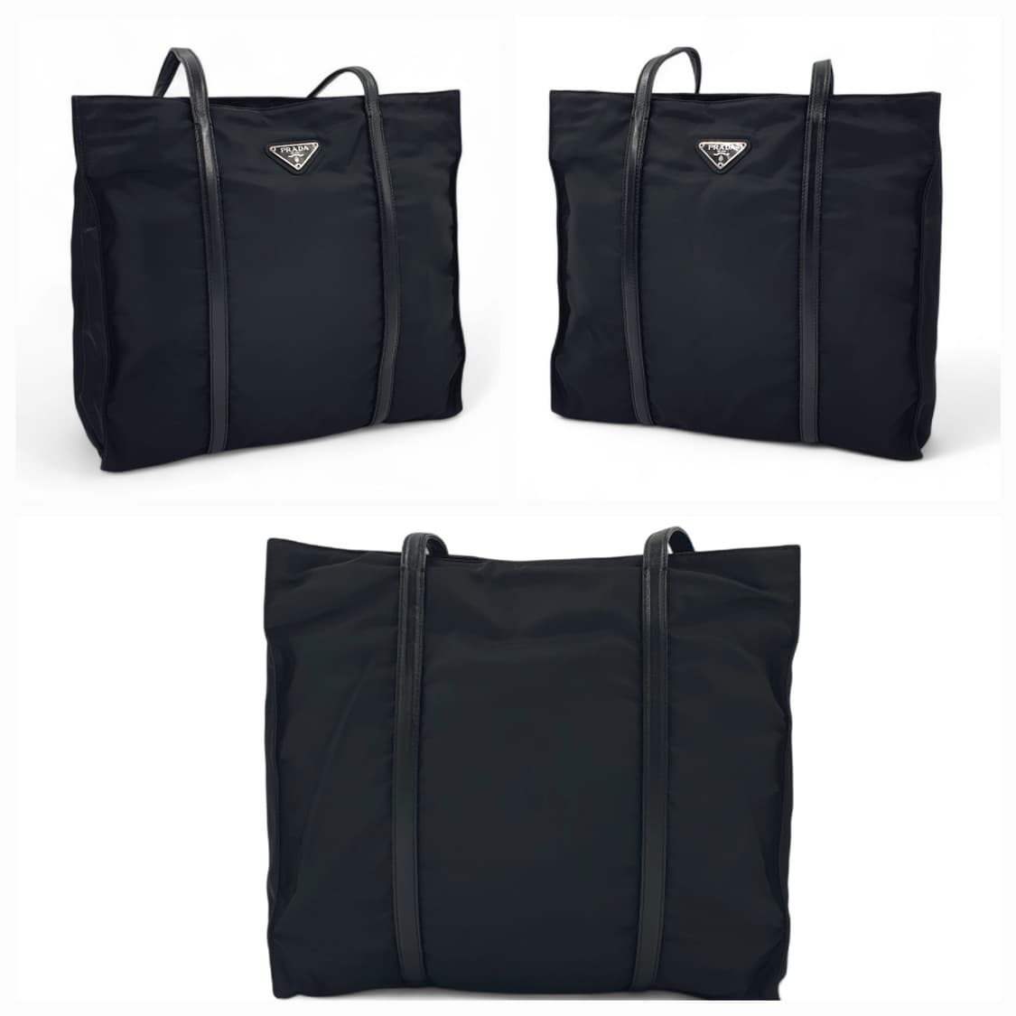 프라다 삼각로고 리나일론 블랙 숄더백 B6506 상품이미지2