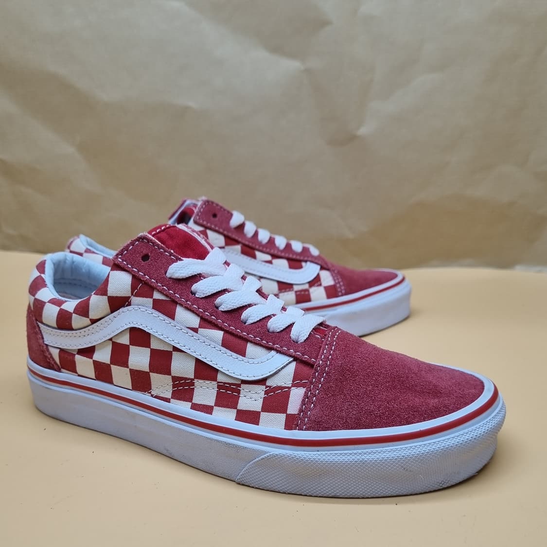 반스 체커보드 여성스니커즈235  상품이미지1