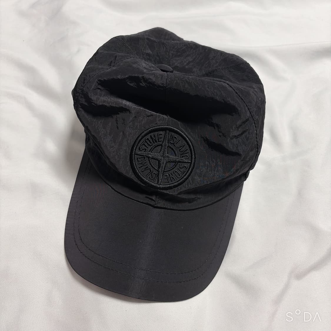 스톤아일랜드 나일론 볼캡 블랙 상품이미지1