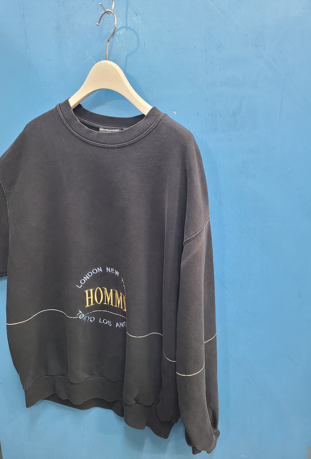 빈티지 발렌시아가 17AW 옴므 맨투맨 상품이미지3