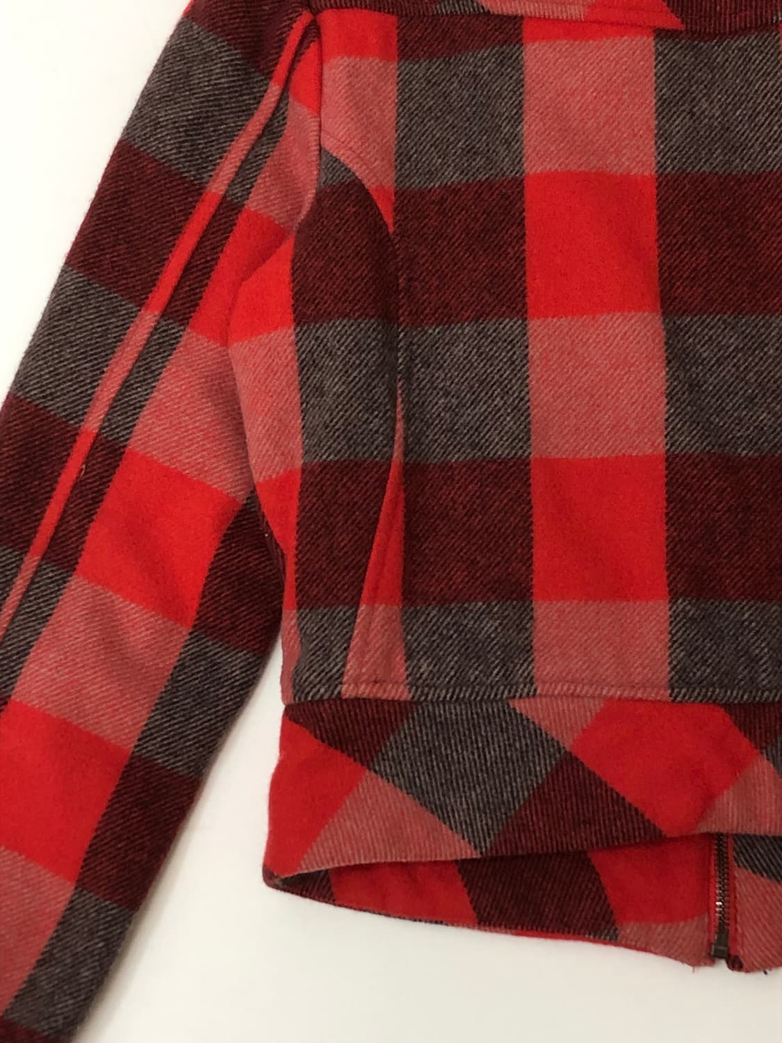 Levi's 리바이스 버팔로 레드 체크 퍼 자켓  상품이미지9