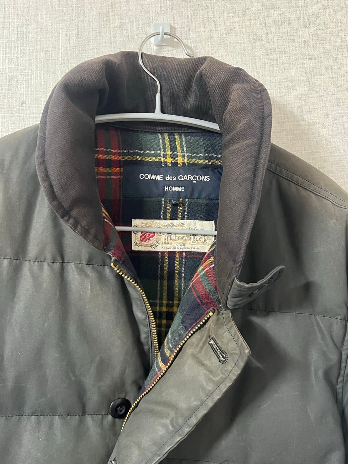 꼼데가르송 옴므 패딩 다운 코팅 2012 L 상품이미지3