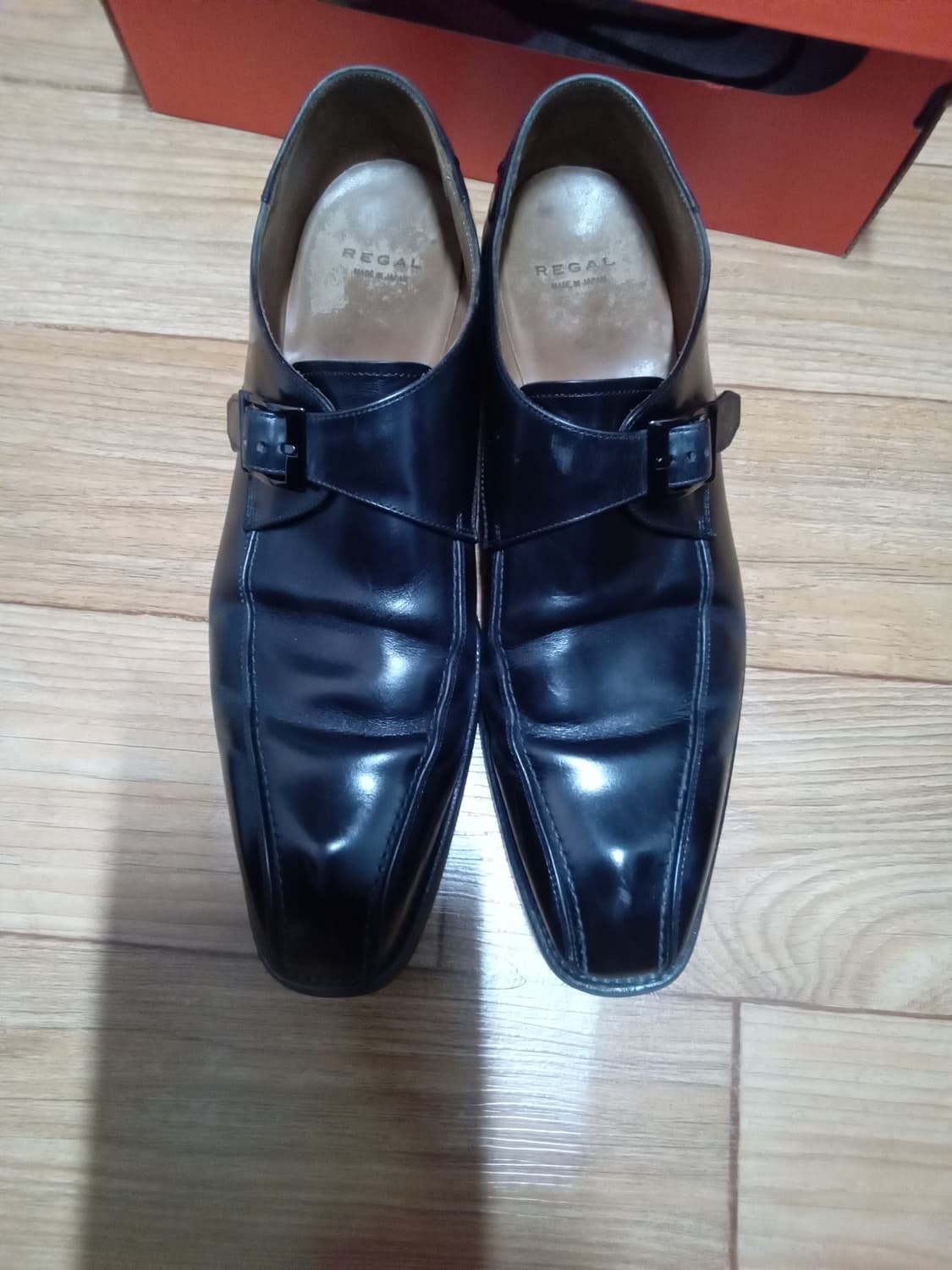 리갈 싱글 몽크 스트레이트 토,드레스 슈즈 상품이미지1