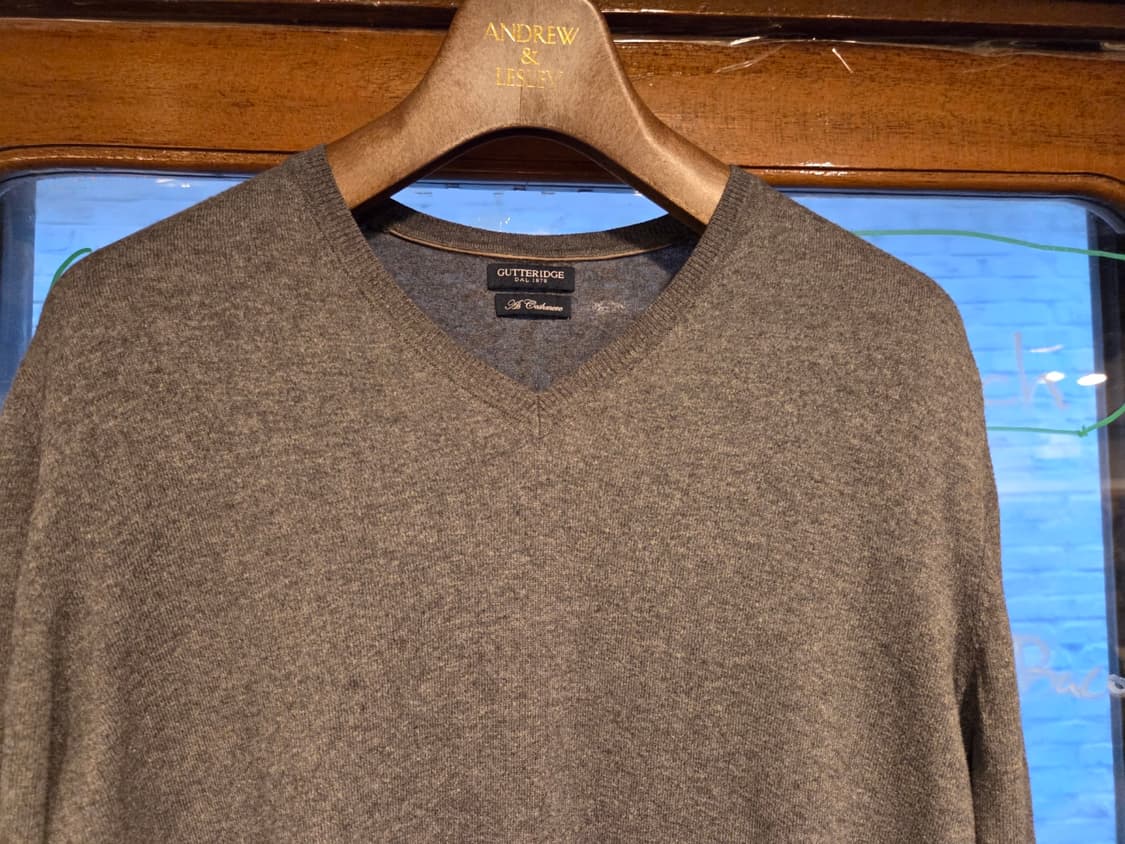 GUTTERIDGE 캐시미어 니트 상품이미지7