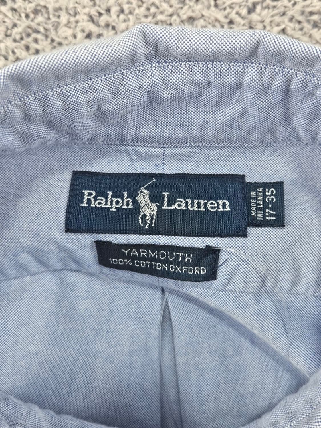 폴로랄프로렌 크롭 커스텀 야머스 옥스포드 셔츠 (2XL추정)/ 11517 상품이미지9