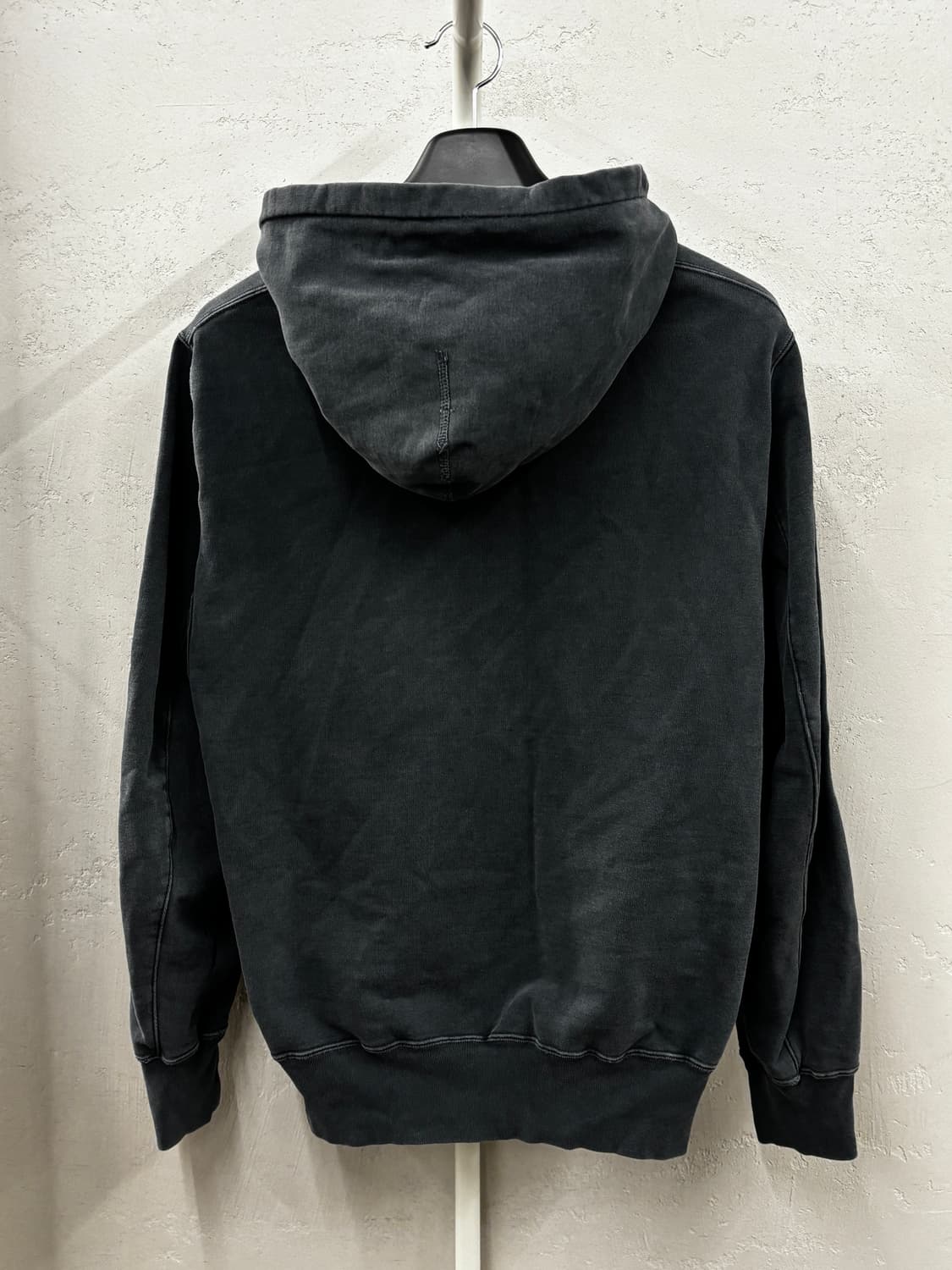 레미 릴리프 워싱 후드집업 XXL 차콜 상품이미지7