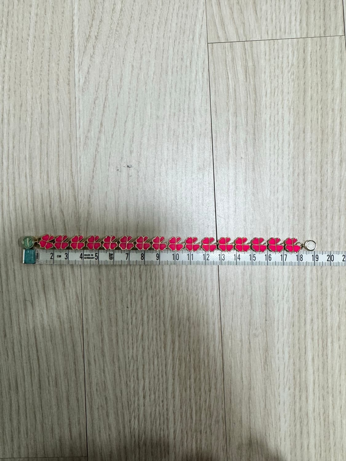 피스마이너스원 클로버 브레이슬릿 #1 핑크 상품이미지6