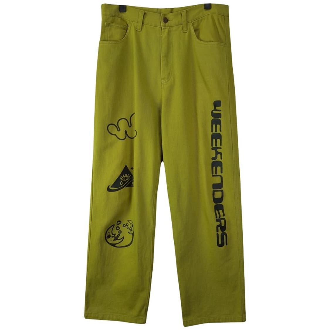 [위캔더스] 레트로 퓨처 팬츠 카키 면바지 M19988 상품이미지2