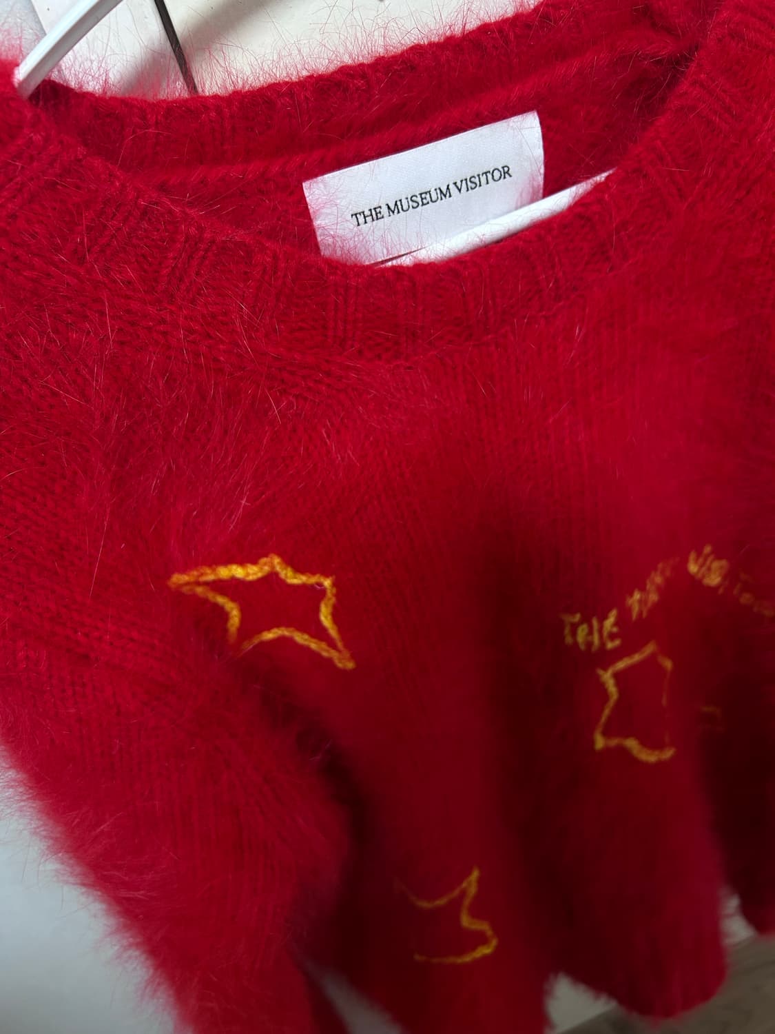 더뮤지엄비지터 앙고라니트 M 상품이미지2