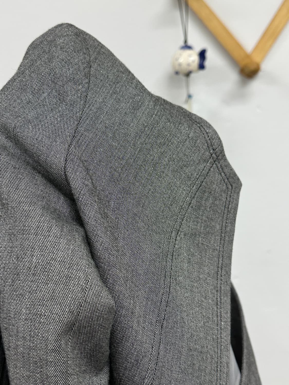 💼사와코깔 그레이 정장 셋업💼 일본 빈티지 세트 코디 고갸루  상품이미지7