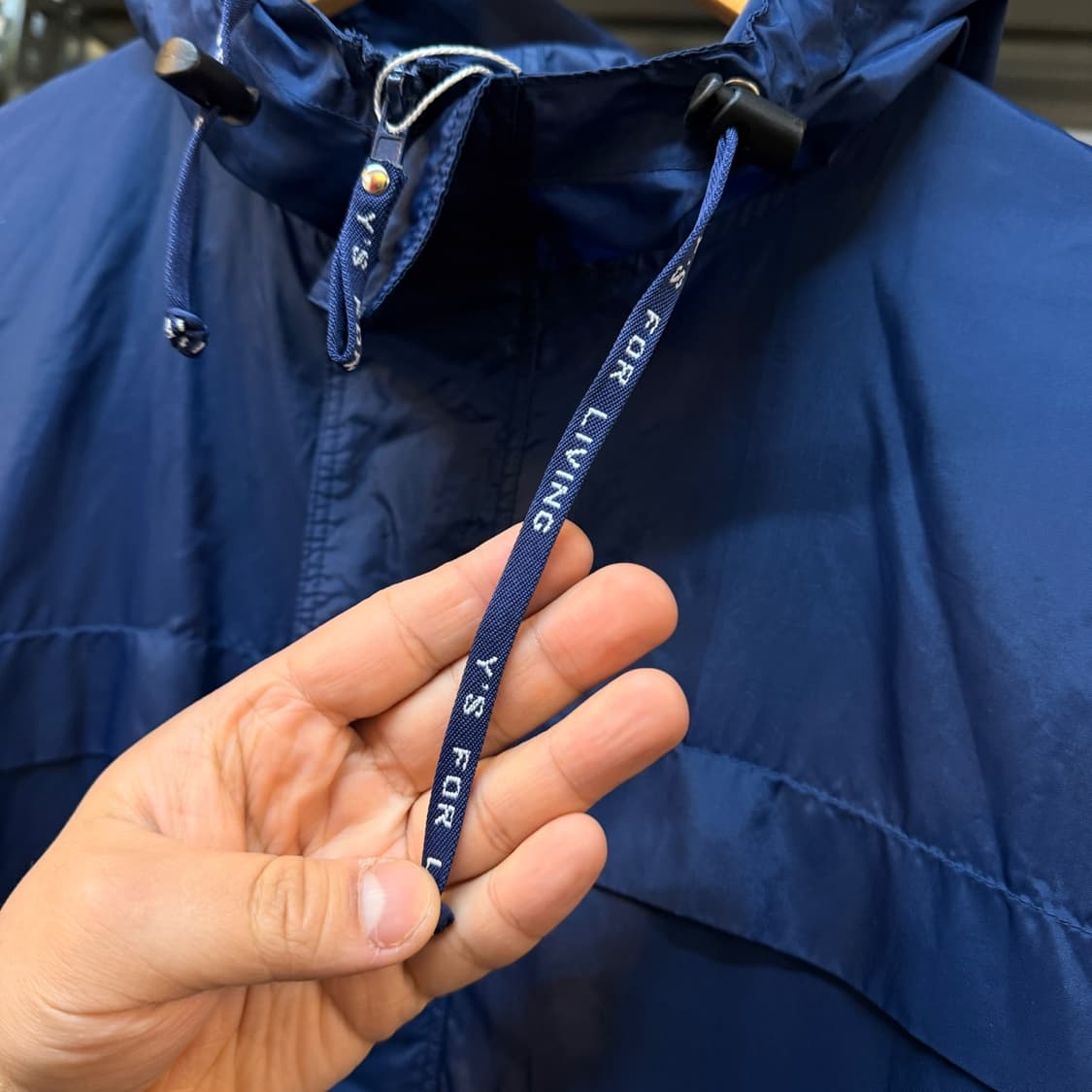 Y'S FOR LIVING BY 요지 야마모토 라이트 나일론 자켓 상품이미지3