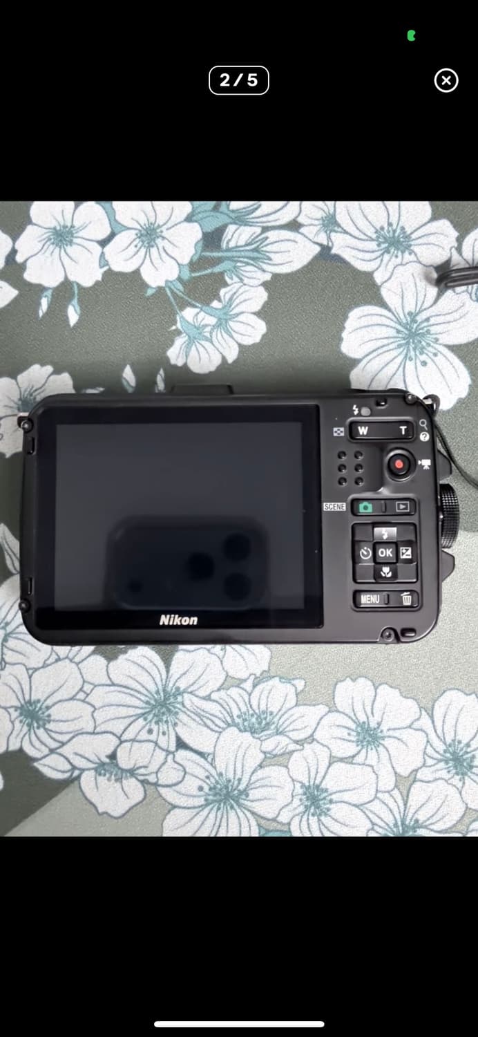 (S급) 니콘 쿨픽스 aw100 (aw110）블랙 빈티지 디카 상품이미지2