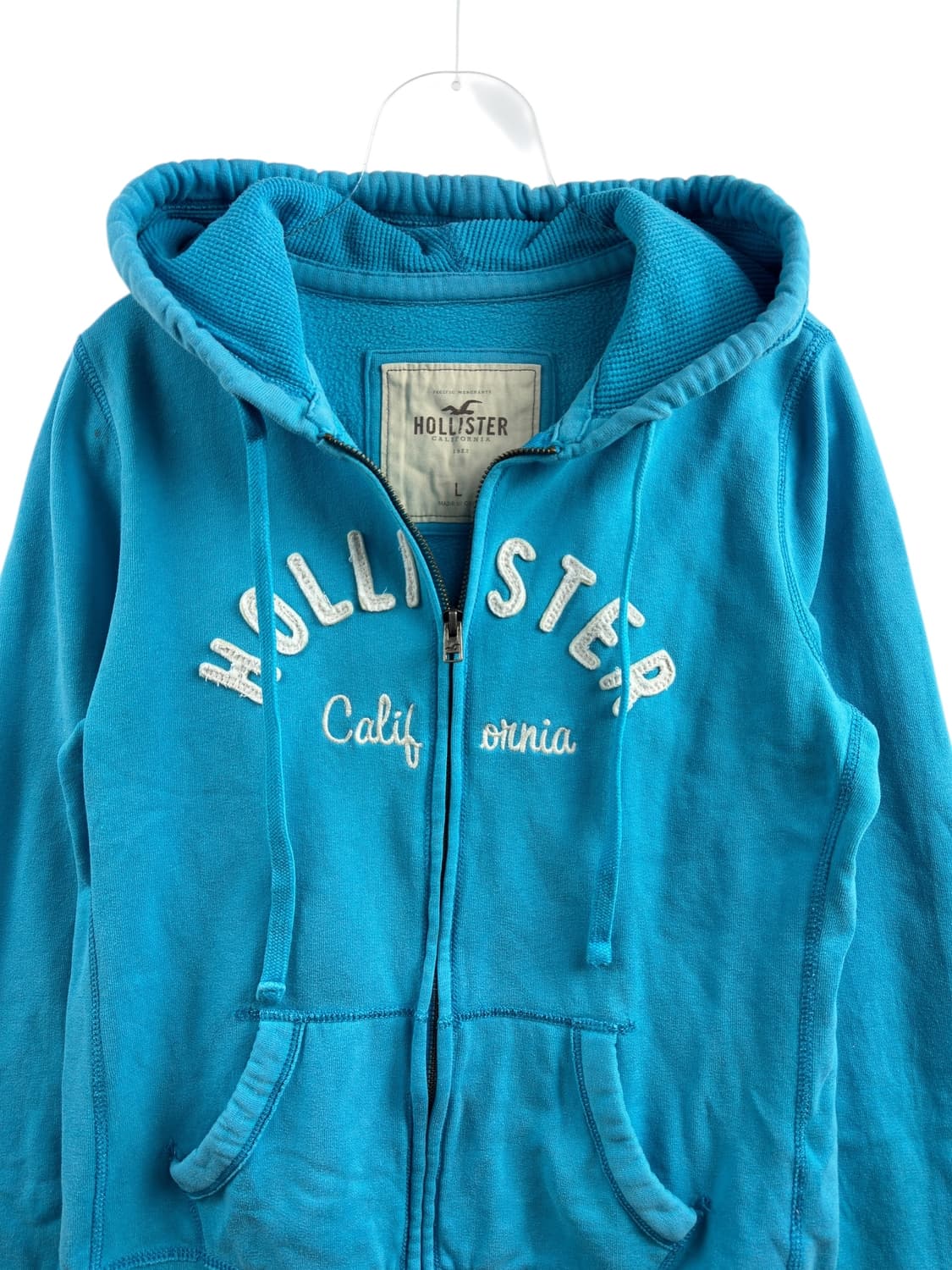 홀리스터 블루 아치로고 후드집업1515 상품이미지3