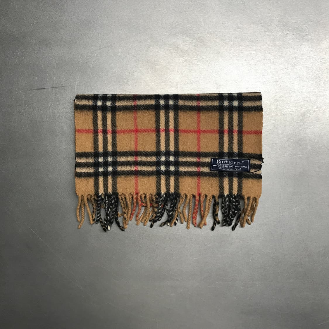 버버리 정품 캐시미어/램스울 머플러 베이지 상품이미지2